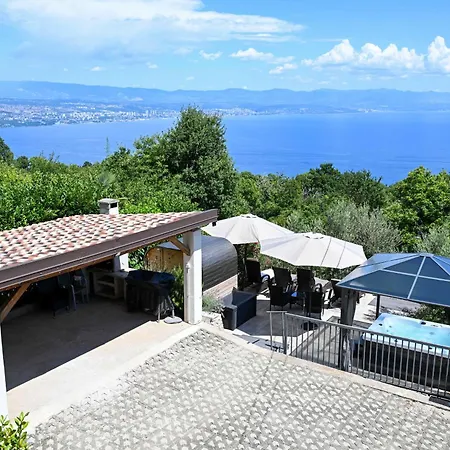 Yari-dog Friendly, Private Jaccuzzi&sauna,shared Infinity Pool, Sea View Lovran